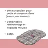 Hundebett, Ovales Kissen Toronto TYROL, 60 x 40 x 3 cm, Produktbild-Vorschau 3