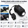 2 v 1 cyklistické světlo s krytím IPX5 a houkačkou o Náhled obrázku produktu 2