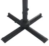 vidaXL Ampelschirm mit LED-Beleuchtung Alu-Mast 400x300 cm Produktbild-Vorschau 6