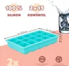 bremermann Moule à glaçons en silicone pour 15 glaçons, set Voir les images du produit 7