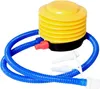A foot pump with a blue hose and white nozzles against a white background. Náhled obrázku produktu