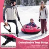 COSTWAY Pneu à neige gonflable avec corde de remorquage, Voir les images du produit 7