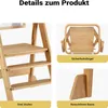 Wiltec Kinderstuhl Lernturm klappbar 43 x 48 x 91 cm aus Produktbild-Vorschau 6