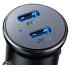 Joyroom 30W 2x USB-C mini car charger metal - black Produktbild-Vorschau 5