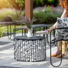 KADAX Tables d'appoint "Ruste", Table basse, Table Voir les images du produit 2
