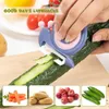 2er-Set Schneckenschäler mit Keramikmesser – Schäler für Produktbild-Vorschau 7