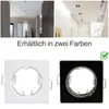 LUMILED 6x Einbaustrahler feste flach Spots für LED oder Produktbild-Vorschau 6