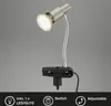 Lampada a morsetto LED lampada a morsetto GU10 3 W argento Anteprima dell’immagine prodotto 6