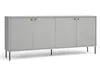 AX LIVING Commode Moderne Irelis 207 cm Gris Noir Voir les images du produit 1