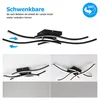 IMPTS LED Deckenleuchte 21W Modern Deckenlampe Schwarz mit Produktbild-Vorschau 3