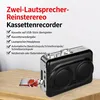 Tragbarer Kassettenspieler mit Stereo Lautsprechern, USB Produktbild-Vorschau 2