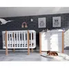 Veres Monaco Babybett / Gitterbett (120x60 cm) - Weiß Natur Produktbild-Vorschau 2