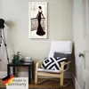 ARTland Leinwandbild Die schöne in Schwarz Größe: 75x150 cm Produktbild-Vorschau 5