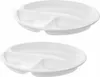 Westmark 2 assiettes-menus pour micro-ondes, ø 25 cm, Voir les images du produit 1