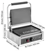 VEVOR komerční panini gril kontaktní gril 2200 W na Náhled obrázku produktu 8