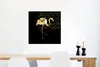 MuchoWow® Poster Flamingo - Gold - Briefe 50x50 cm - Produktbild-Vorschau 5