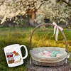 Geh mir nicht auf die Eier Kaffeebecher mit genervtem Huhn Produktbild-Vorschau 3