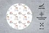 MuchoWow® Mauspad Mousepad Winter - Weiß - Tiere - Muster Produktbild-Vorschau 2