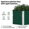 vidaXL Letto da giardino rialzato Acciaio zincato Anteprima dell’immagine prodotto 4
