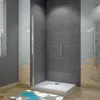 90x185cm Walk-In Duschabtrennung drehbar Duschwand 6mm Produktbild-Vorschau 3