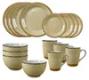16-teiliges Tafelservice aus Keramik Beige Produktbild-Vorschau 2