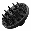 A black hair dryer diffuser attachment. Voir les images du produit