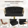 WOLTU Barhocker, Samtstuhl mit geflochtener Rückenlehne, Produktbild-Vorschau 7