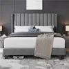 A bedroom scene with a bed. Produktbild-Vorschau
