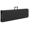 vidaXL Składane ławki ogrodowe 2 szt. 180 cm HDPE czarne Podgląd zdjęcia produktu 5