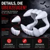 20x denti da vampiro - adatto ai bambini - stabile e sicuro Anteprima dell’immagine prodotto 2