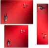 Memoboard Magnetboard Glas rot (60 x 20 cm) Produktbild-Vorschau 4