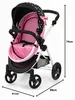 Bayer Design 17560AA Poussette de poupée City Max avec sac, Voir les images du produit 7