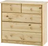 Möbilia Kommode | 5 Schubladen | Kiefer-Holz massiv | B 81 Produktbild-Vorschau 1
