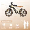Elektrofahrrad, 48 V, 14 Ah und 20 Ah, Doppelbatterie, 20 x Produktbild-Vorschau 2
