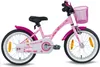 PROMETHEUS Mädchenfahrrad 16 Zoll in Rosa Lila & Weiß mit Produktbild-Vorschau 4