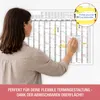 DIN A2 Wandkalender 2027 Abwischbar Gerollt mit 4 Eddings – Produktbild-Vorschau 6