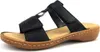 Rieker Damen Pantolette mit Klettverschluss und T-Riemen Produktbild-Vorschau 60