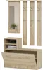 Garderobe - Eiche Sonoma - 90 x 30 x 160 cm - Modern V-1 Produktbild-Vorschau 4