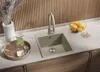 PRIMAGRAN Granitspüle Beige 43x50cm, Spülbecken 1 Becken + Produktbild-Vorschau 2