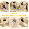 AIYAPLAY 5-in-1 Klettergerüst Montessori Indoor Holz mit Produktbild-Vorschau 4