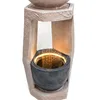 Flieks Gartenbrunnen mit Led und Zierbecken, Zimmerbrunnen Produktbild-Vorschau 8