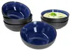 Reactive Glaze Navy Blue 6er Set Bowl-Schale 500ml Schüssel Produktbild-Vorschau 1