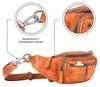 Echt Leder Bauchtasche Herren Damen Gürteltasche Hüfttasche Produktbild-Vorschau 5