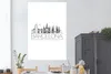 MuchoWow® Poster Skyline von Barcelona" auf weißem Produktbild-Vorschau 2