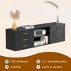 HOMAVO TV-Schrank 160 cm – Modernes Wohnzimmermöbel mit 3 Produktbild-Vorschau 6