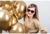 Latexballonnen, goudkleurig, chroomafwerking, 33 cm, 50 Productafbeelding-voorbeeld 4