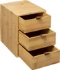 Boîte de rangement avec tiroirs, bambou Voir les images du produit 7