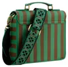 Pip Studio Schultertasche Cross Body Frances Stripe Green Produktbild-Vorschau 3