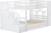 Letto a castello Sweiko 90x200 cm, scala di sicurezza con Anteprima dell’immagine prodotto 17