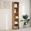 vidaXL Regał dębowy Artisan 40x30x189 cm materiał Podgląd zdjęcia produktu 3